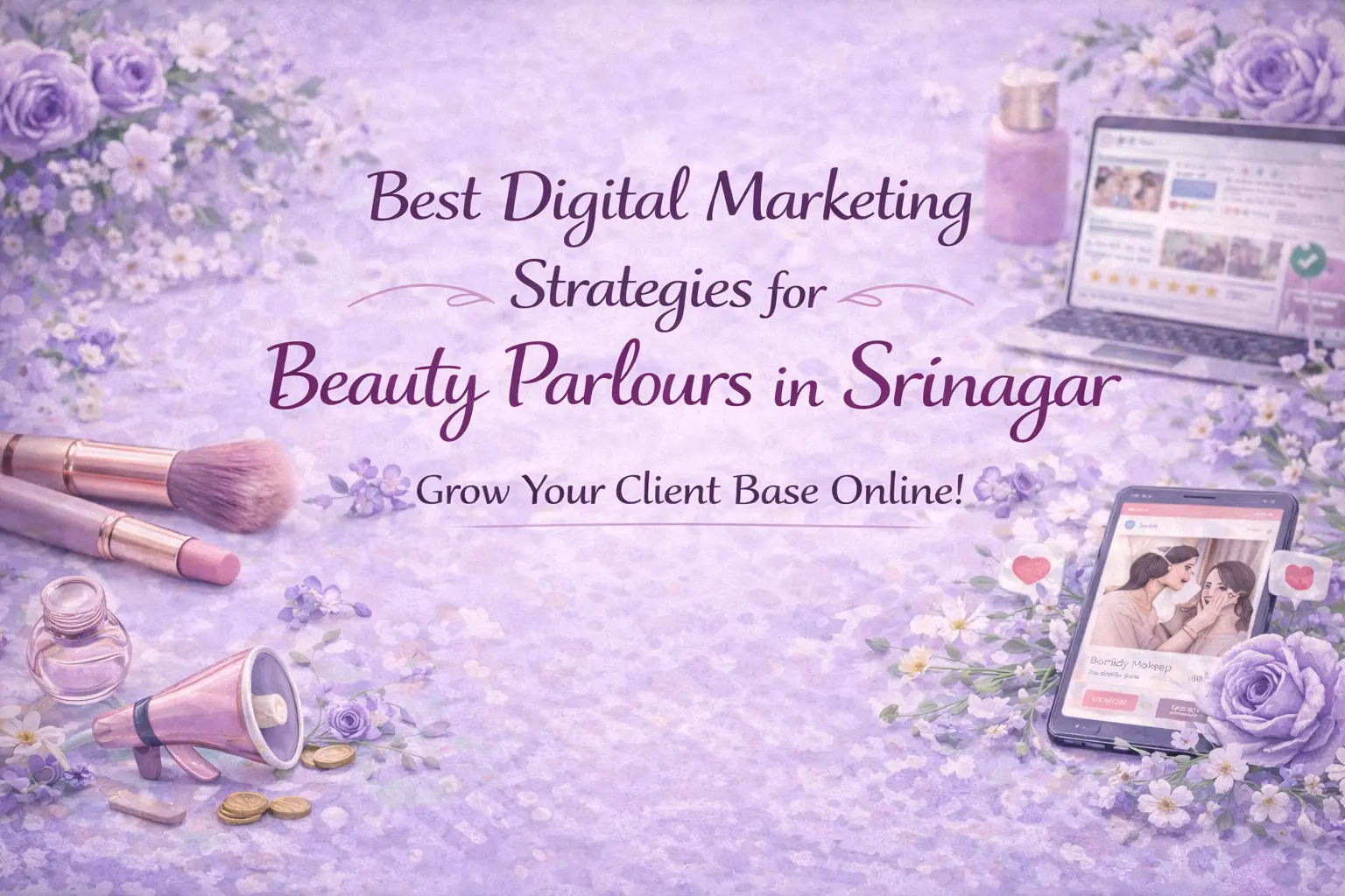 Best Digital Marketing Strategies for Beauty Parlours in Srinagar.