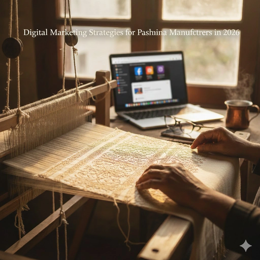 Digital Marketing Strategies for Pashmina Manufacturers in 2026