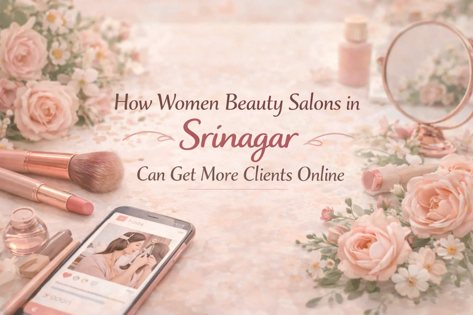 How Women Beauty Salons in Srinagar Can Get More Clients Online.