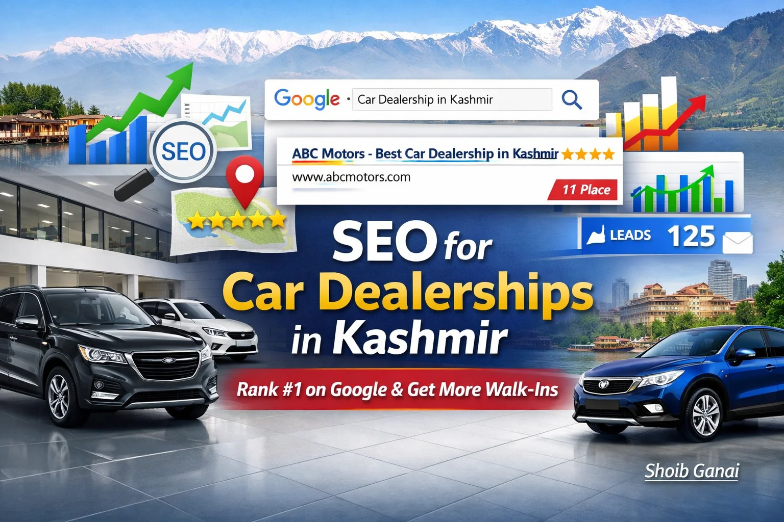 SEO for Car Dealerships in Kashmir: How to Rank #1 in Google and Get More Walk-Ins
