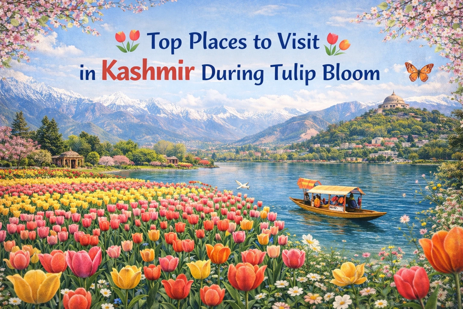 Top Places to Visit in Kashmir During Tulip Bloom