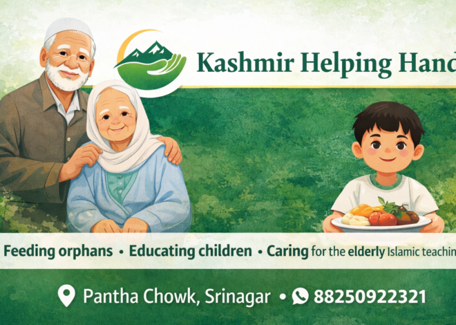 Kashmir Helping Hand – Serving Humanity in Pantha Chowk