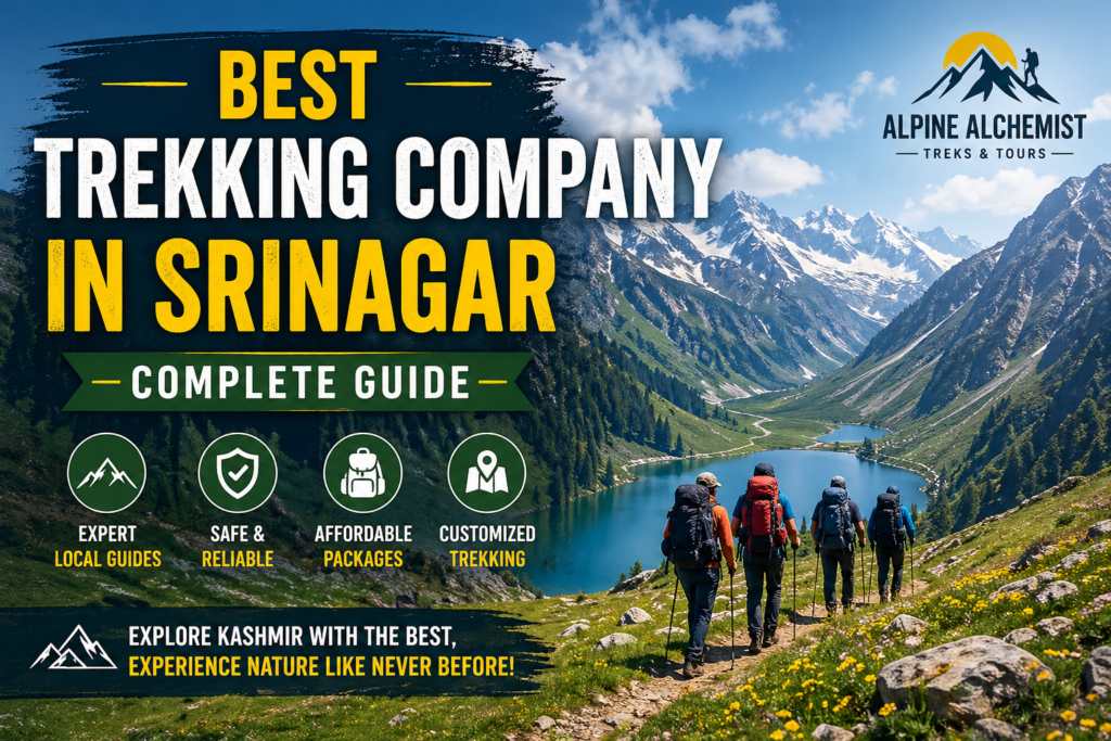 featured image is for Best Trekking Company in Srinagar