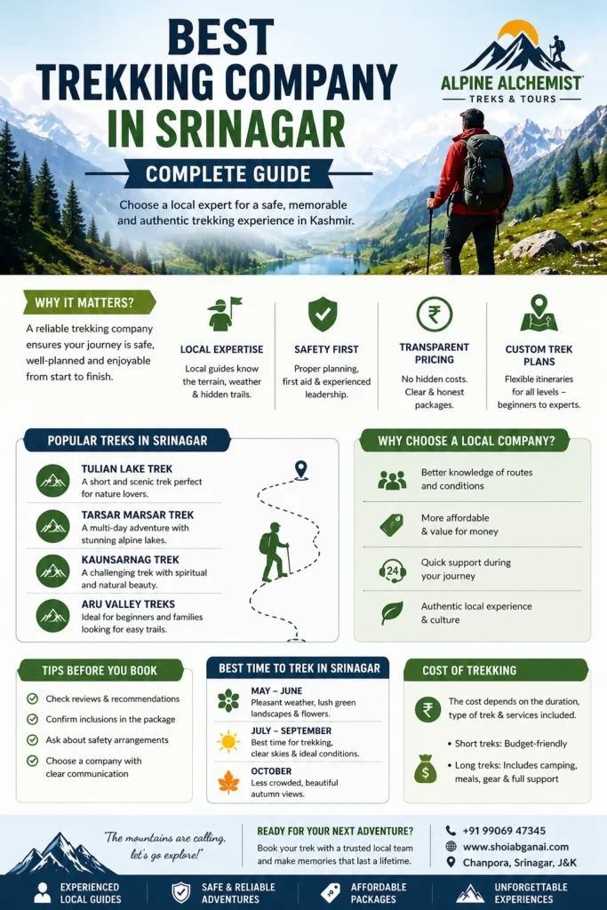 info graphic image for Best Trekking Company in Srinagar 4