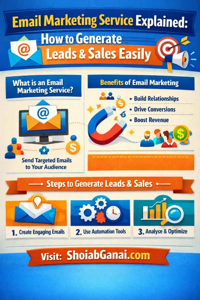 Email Marketing Service Explained How to Generate Leads & Sales Easily